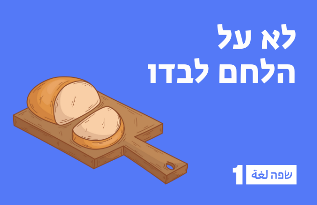 ביטויים בערבית מדוברת על לחם